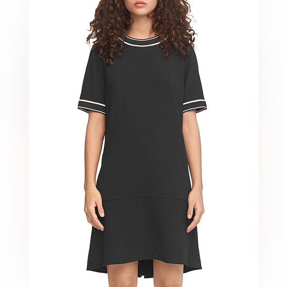 Rag & Bone Thatch Black Mini Dress L - Picture 2 of 12